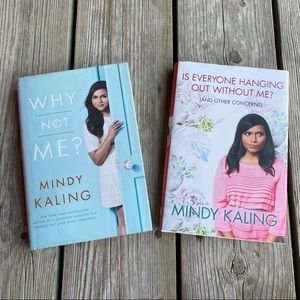 Set of 2 Mindy Kaling Hard Cover Books